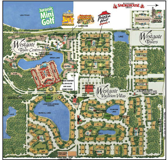 Westgate Vacation Villas ~ Orlando, FL ~2BR/Sleeps 8~ 7Nts June 26 – July 3