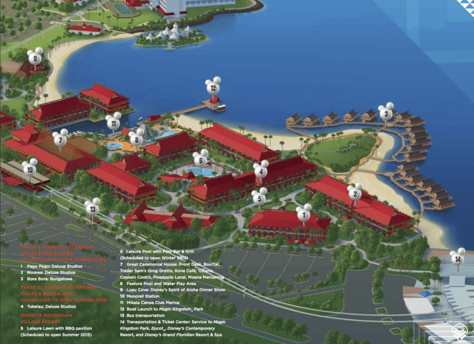 Disney’s Polynesian Villas & Bungalows Disney Vacation Club Points Rental