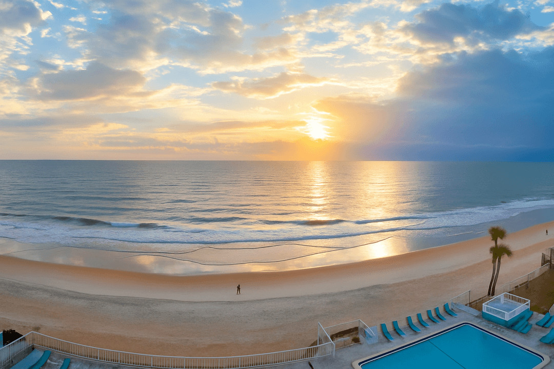 Feb 20 – Feb 27, 2027, Maverick Resort, Ormond Beach, Studio Oceanfront!