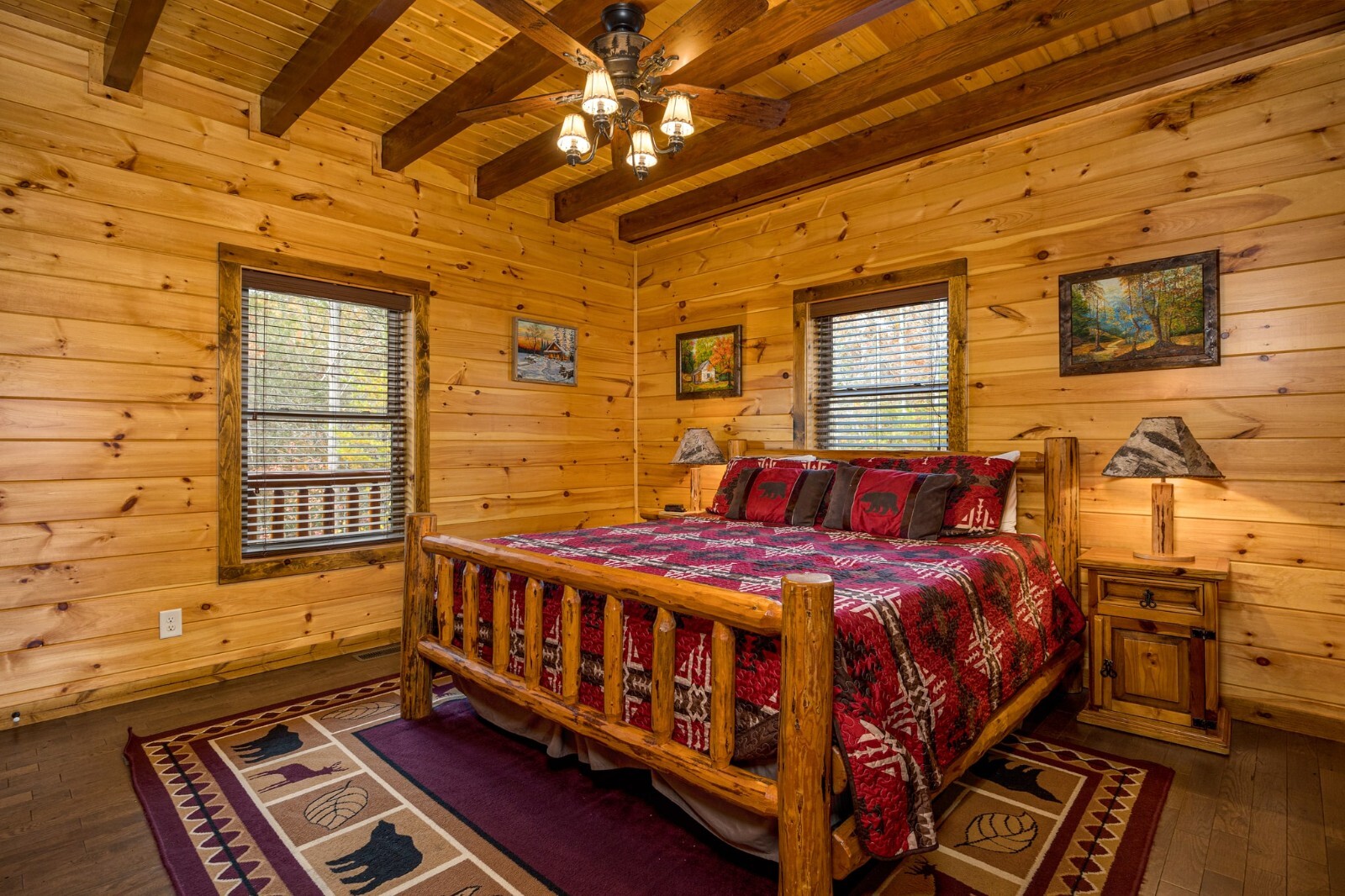 7 Nts Aug Smoky Mountains Gatlinburg & Pigeon Forge Vacation Rental 5 bd/3.5 ba