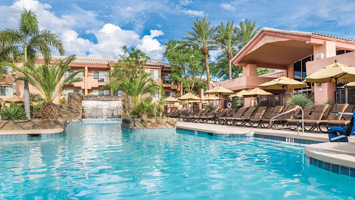 Scottsdale Villa Mirage AZ condo studio sleeps 4- Jan Feb Mar Nightly Rates