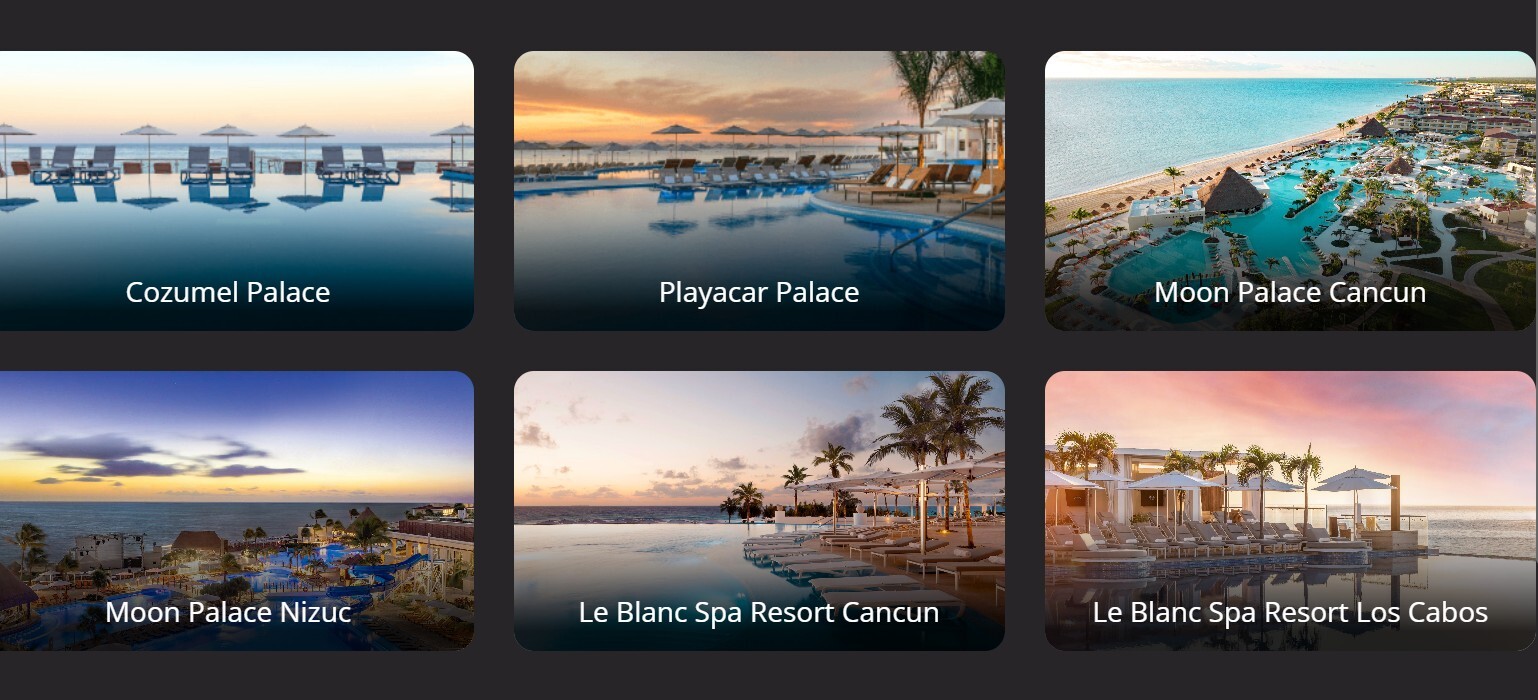 Grand Moon Palace Vacation – All Inclusive Resort – 5 Star