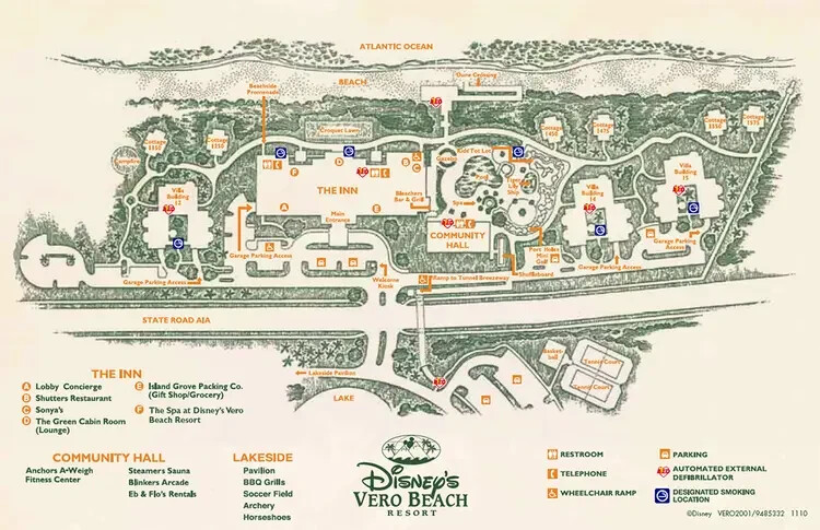 Disney’s Vero Beach Resort ANY 4 Nights ANY YEAR DELUXE INN ROOM OCEAN VIEW