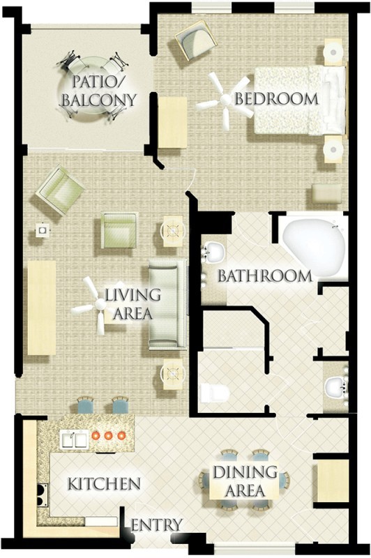 THANKSGIVING AT HARBORSIDE AT ATLANTIS!! 1 BR Premium Villa (22 – 29 Nov 2026)