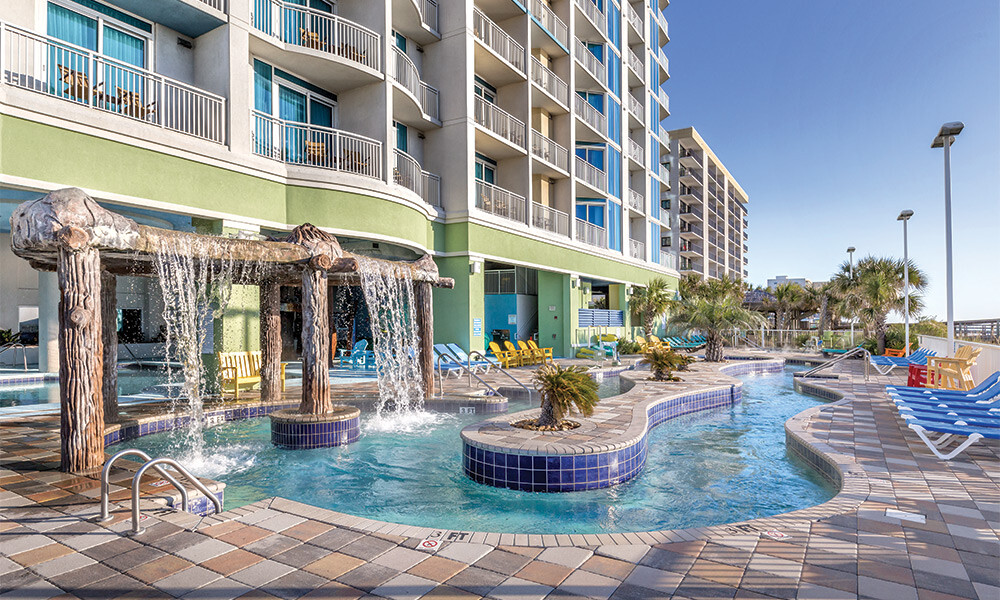 WYNDHAM TOWERS ON THE GROVE MYRTLE BEACH 1BR OCEAN FRONT SLEEPS 4, 7 NTS 8/16-23
