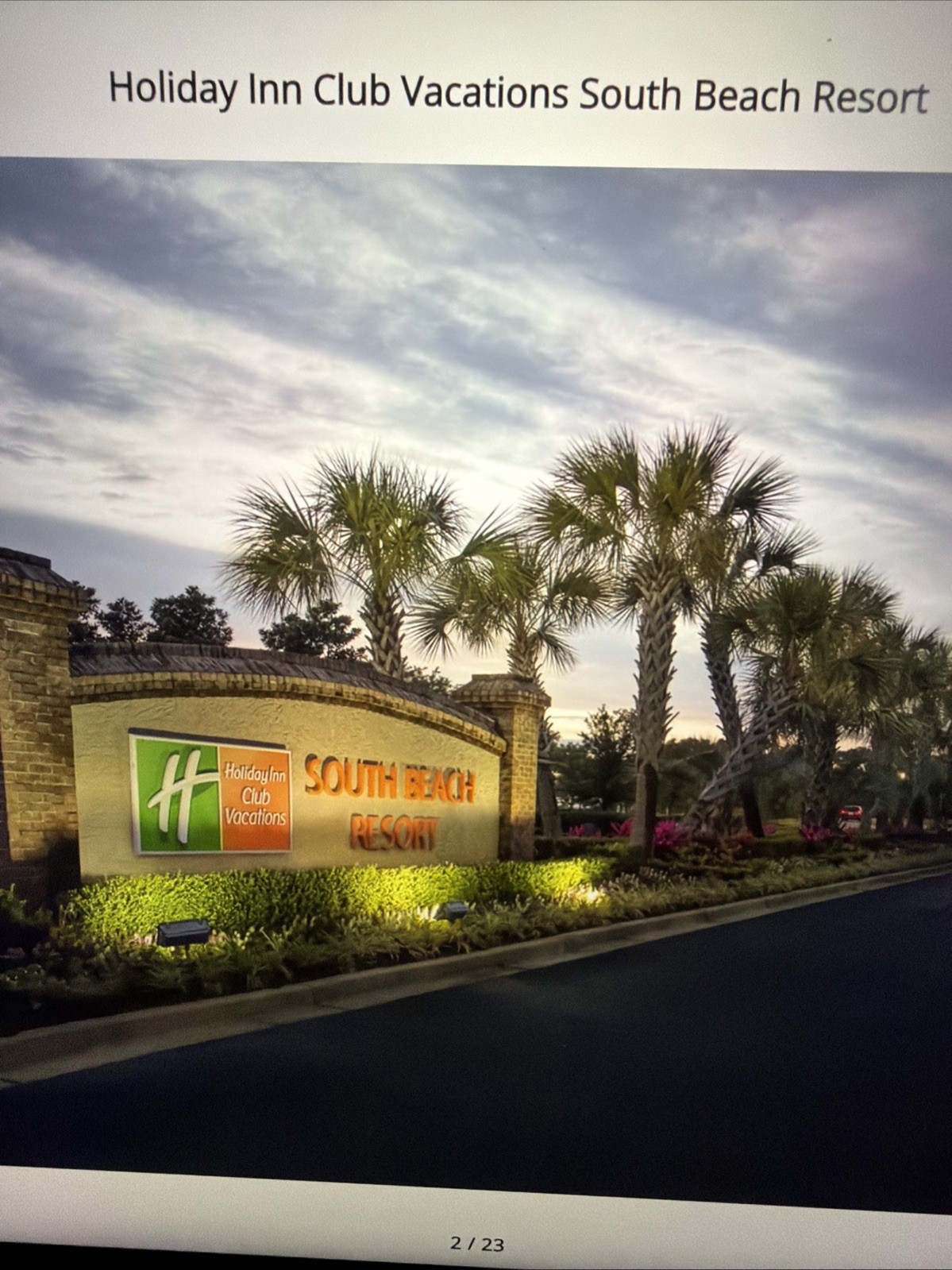 Myrtle Beach, SC Holiday Inn Club Vacations South Beach Resort