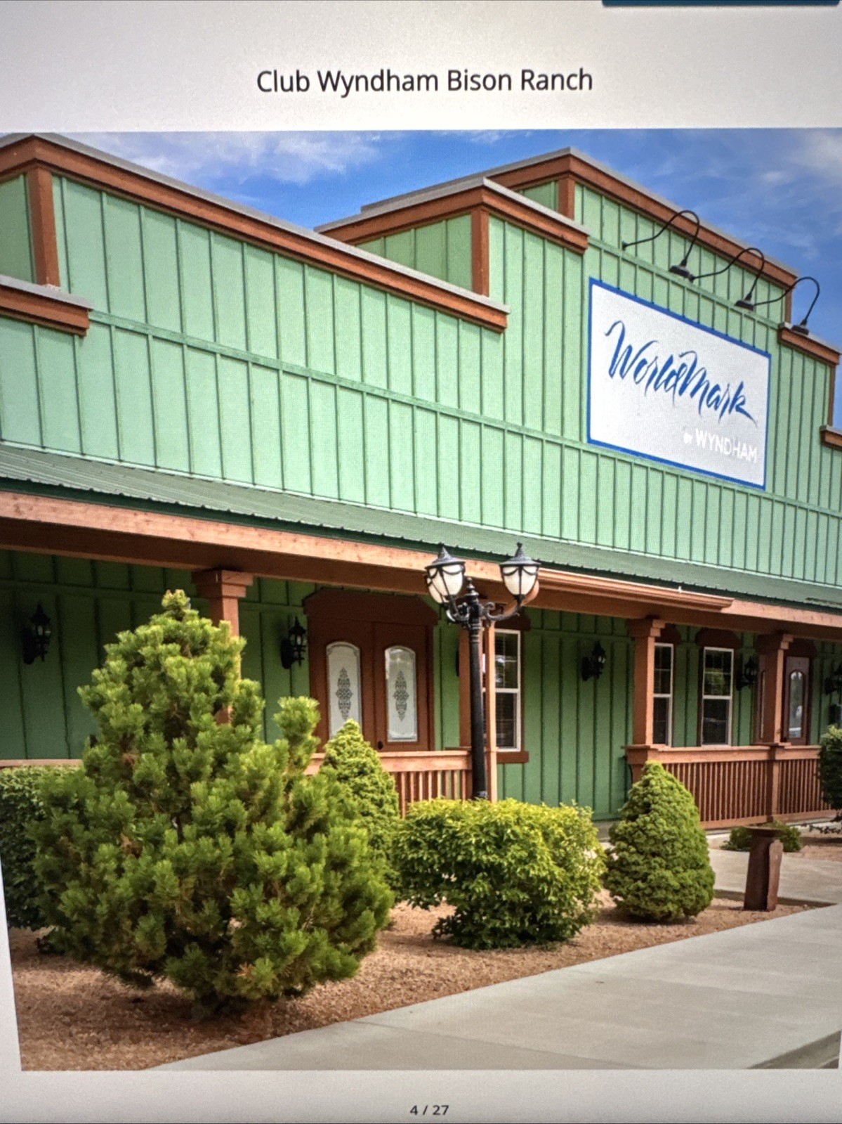 Club Wyndham Bison Ranch – 2 Bedroom Villa – December 2025 Arizona
