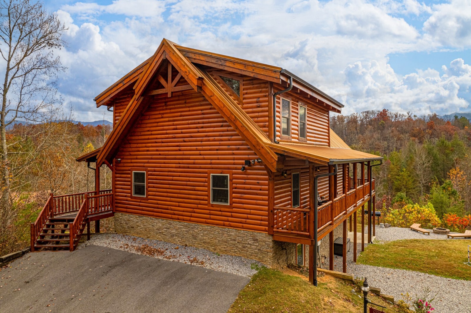 7 Nts Aug Smoky Mountains Gatlinburg & Pigeon Forge Vacation Rental 5 bd/3.5 ba