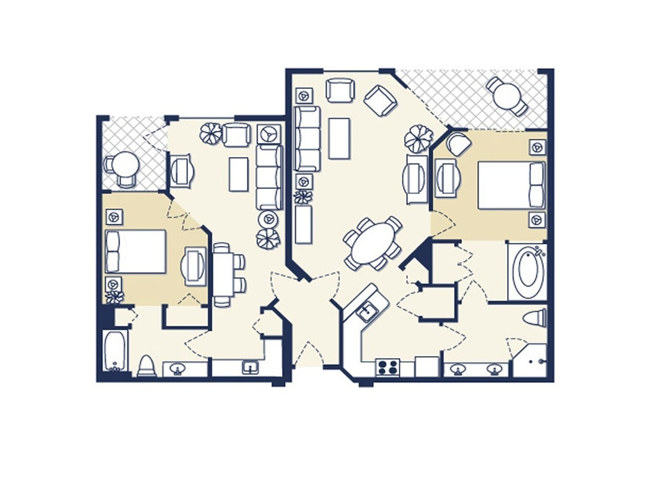 Vacation Village at Parkway ~Orlando, FL~ 2BR/Sleeps 8 ~ 7Nts JULY 2026