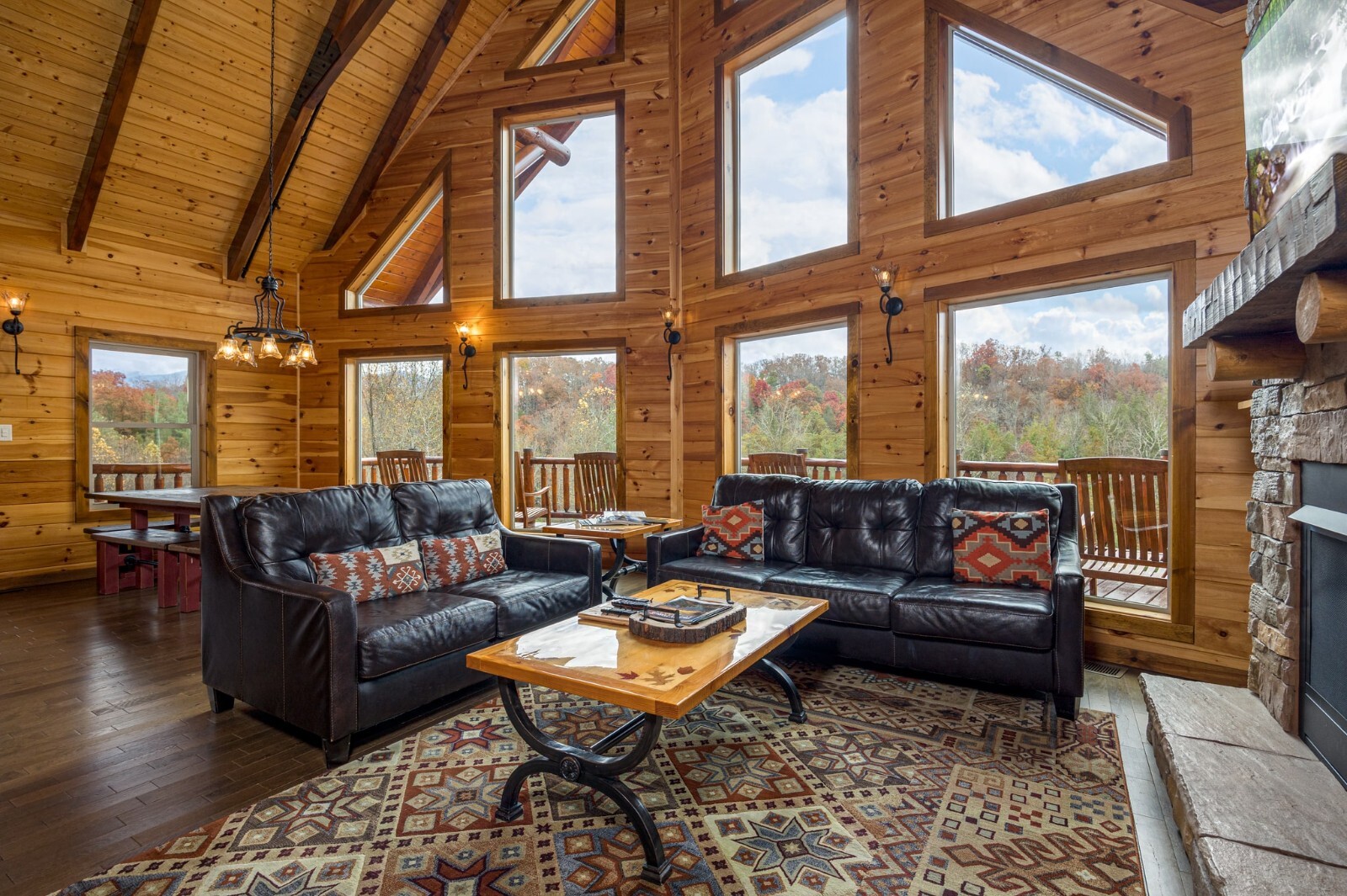 7 Nts Aug Smoky Mountains Gatlinburg & Pigeon Forge Vacation Rental 5 bd/3.5 ba