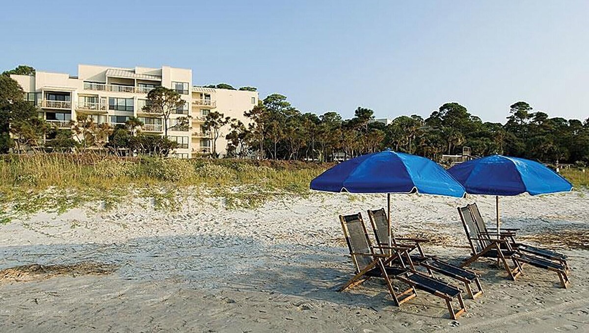July Beach Week! Marriott Monarch Sea Pines Hilton Head Oceanfront Villa $385/NT