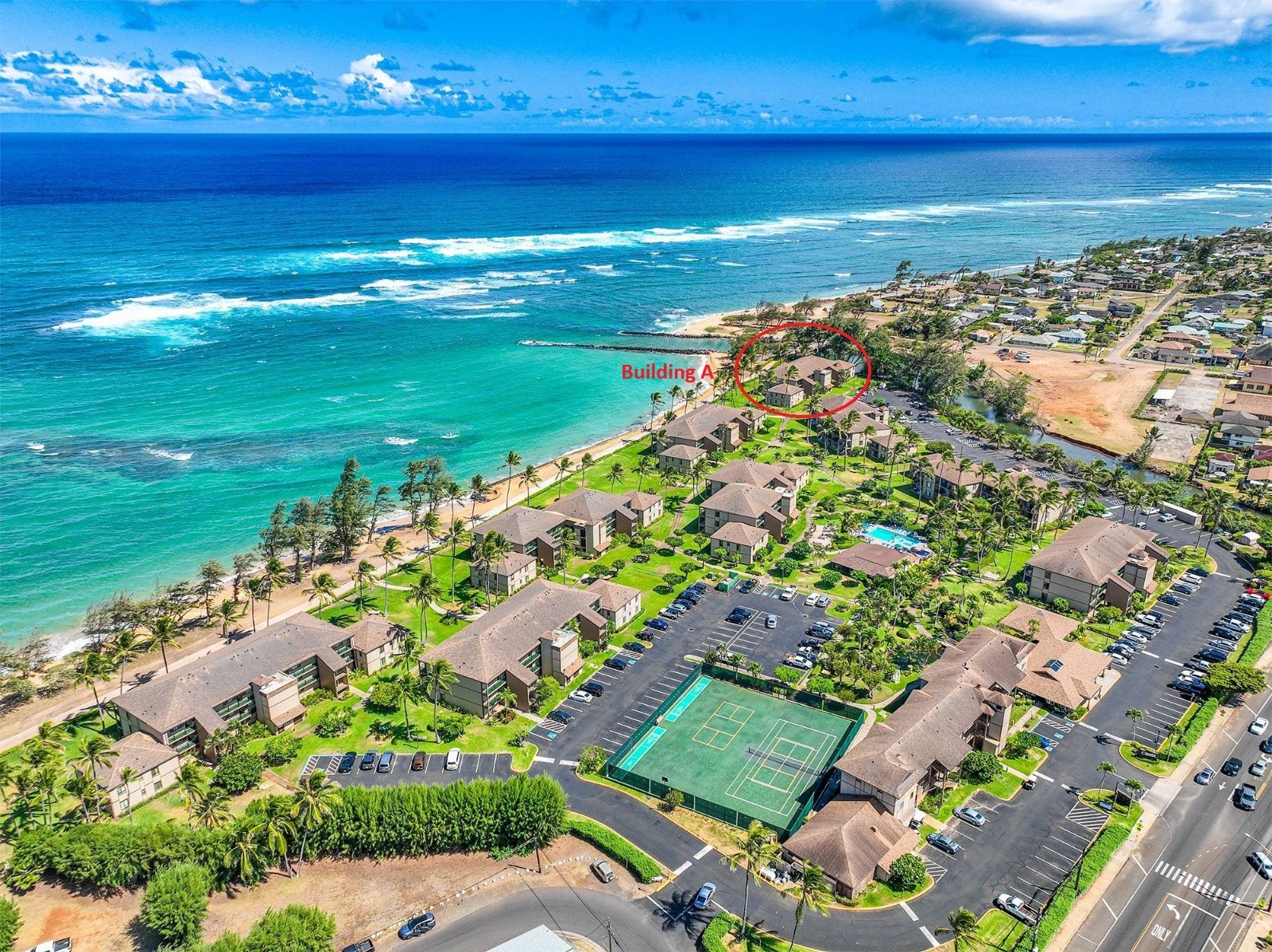 Pono Kai, Kauai, Hawaii 5/27 – 6/3 1 Bedroom Ocean Front. Top Story – End Unit