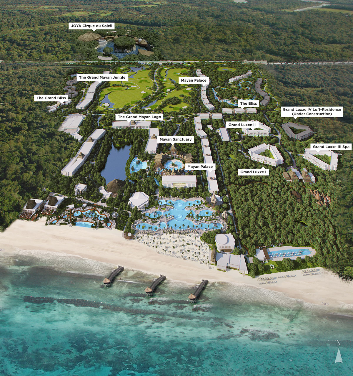 Grand Mayan Riviera Maya, Playa del Carmen (Cancun), Mexico, 8 Days, 7 Nights