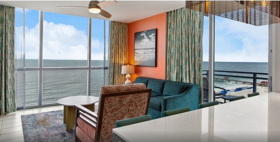 Clearwater Beach FL Oceanfront 2 BR 7/16 – 7/19