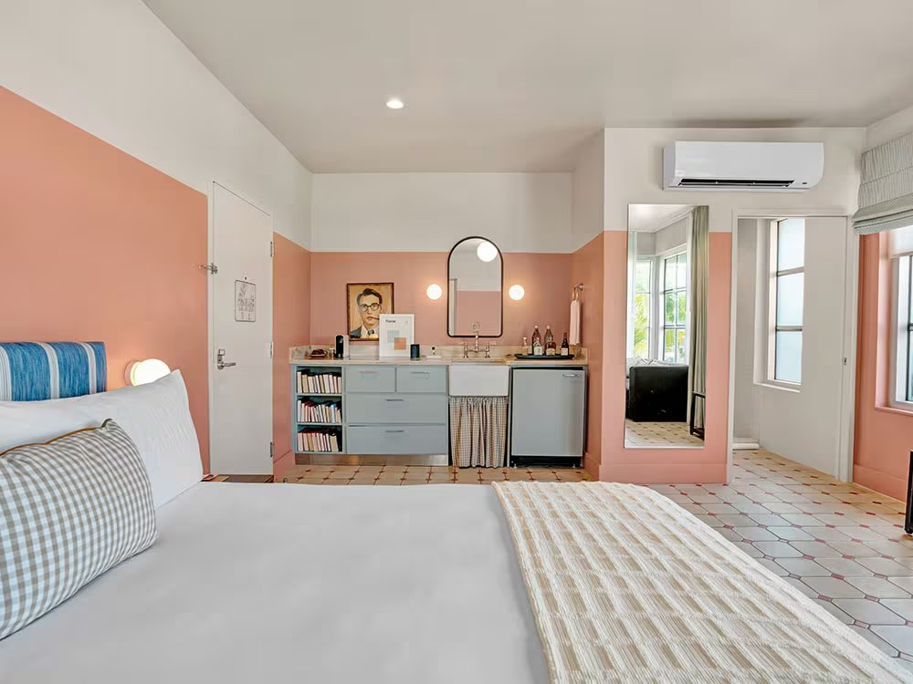 Hotel Trouvail Miami Beach ~ Miami Beach, FL ~ King Guest Room – Price Per Night