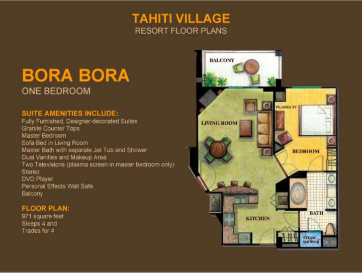 Tahiti Village – Las Vegas, Nevada ~1BR Bora Bora~ 7Nts AUG/SEPT/OCT/NOV/DEC