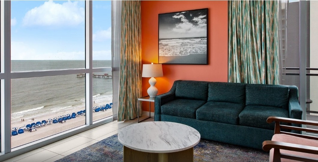 Clearwater Beach FL Oceanfront 2 BR 7/16 – 7/19