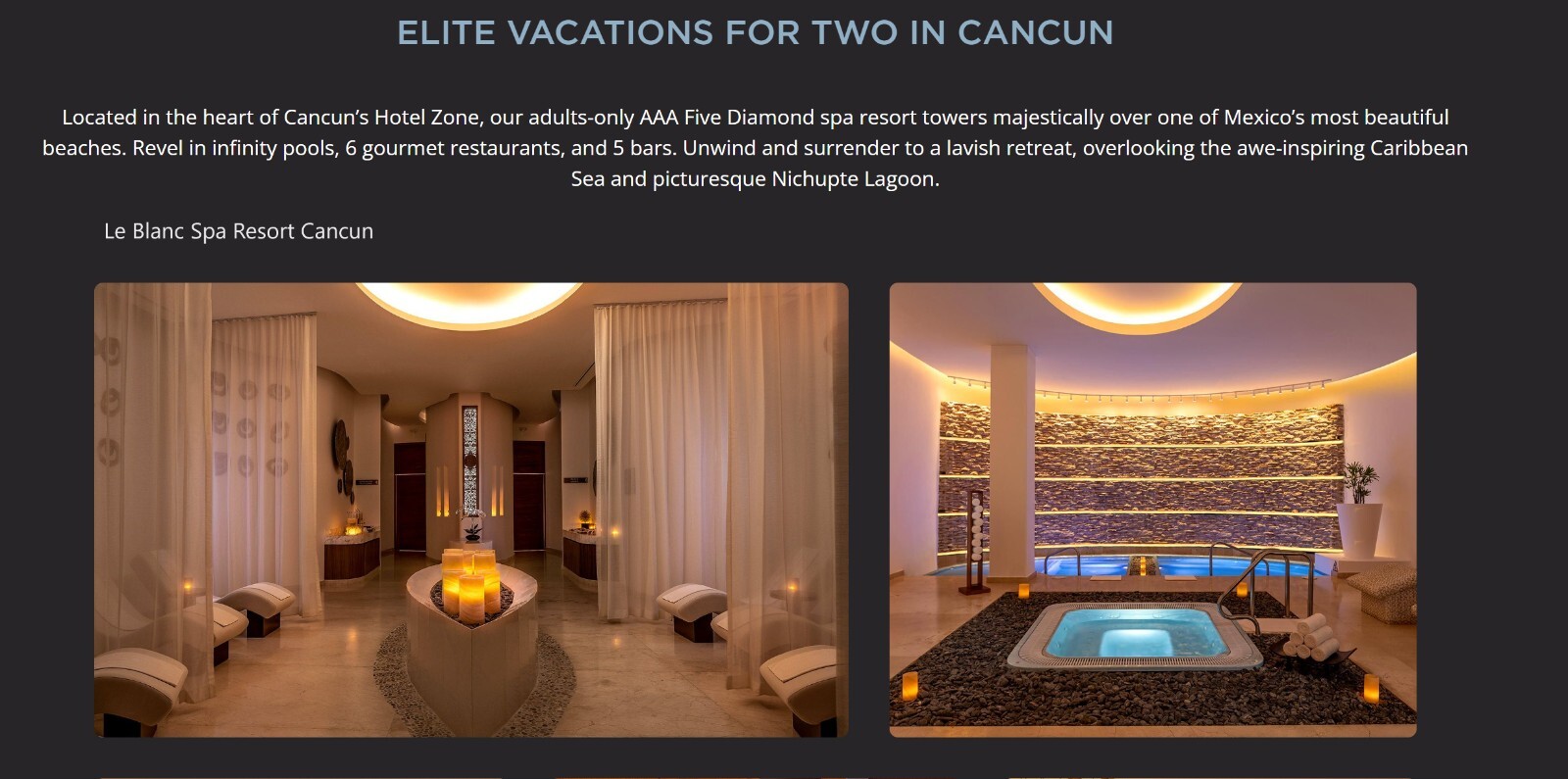 Grand Moon Palace Vacation – All Inclusive Resort – 5 Star