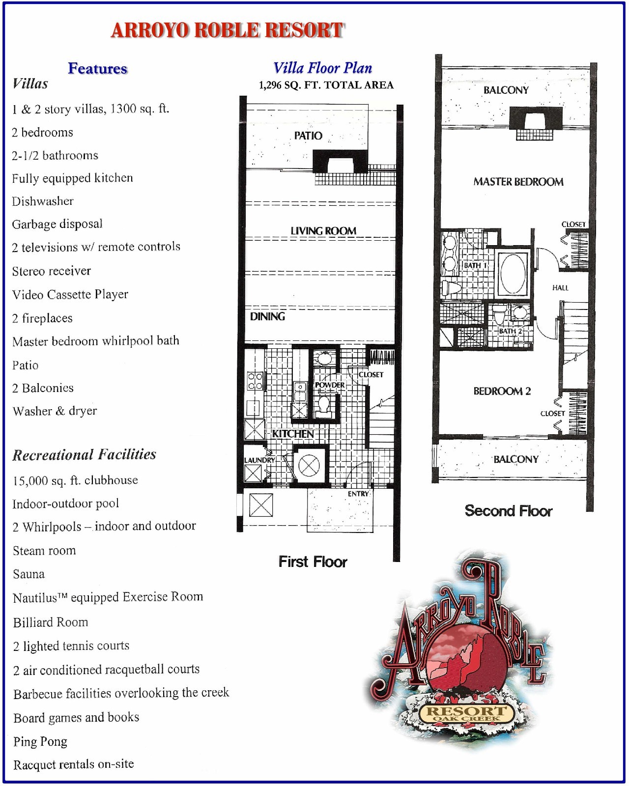 2BR 2-1/2 BA Suite Arroyo Roble Creekside Uptown Sedona AZ (April 12 -19, 2026)