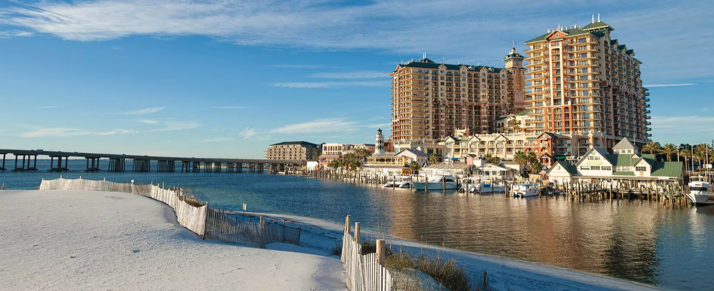 VACATION CONDO RENTAL DESTIN FLORIDA BEACH RESORT ON THE HARBOR WALK LOW PRICE!!