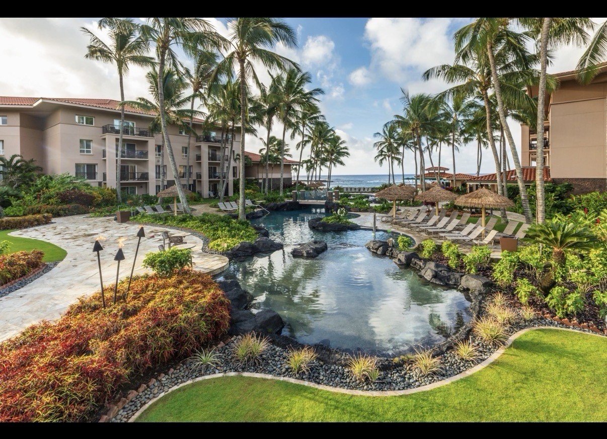 Marriott Waiohai Beach Club Kauai 7 nights rental 8/29-9/5/26 2br/2ba villa