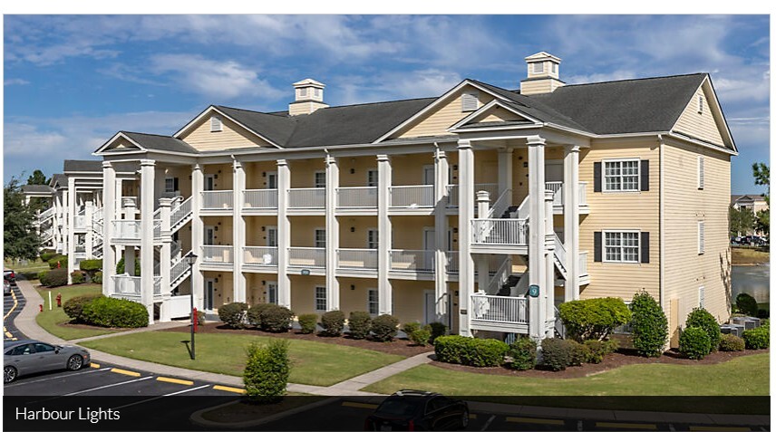 Vacation Rentals Harbour Lights resort at Myrtle Beach Dec 2023
