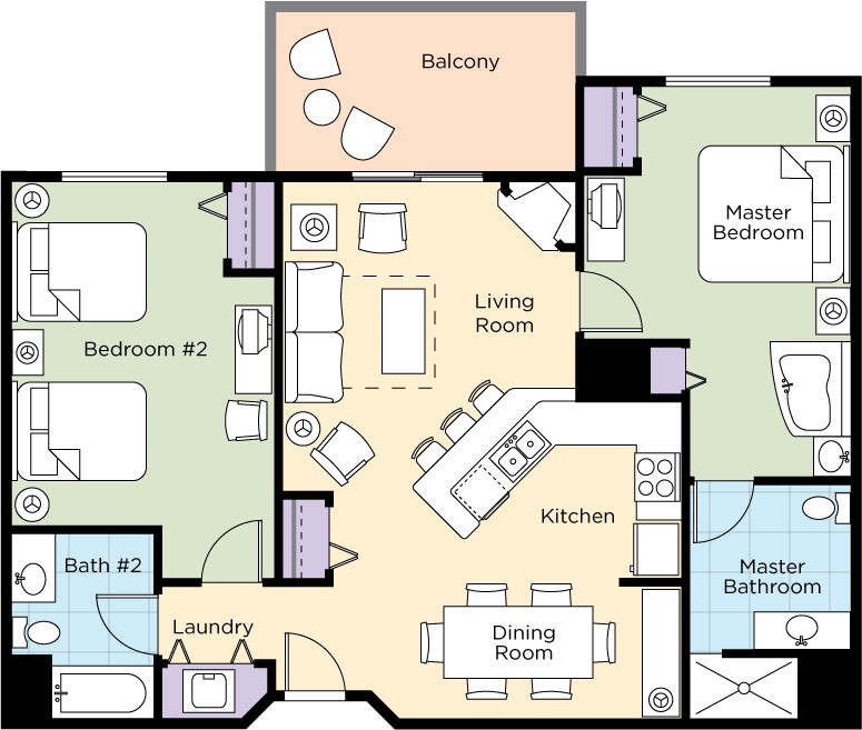 Wisconsin Dells, Wyndham at Glacier Canyon, 2 Bedroom Del, Aug 16- Aug 23