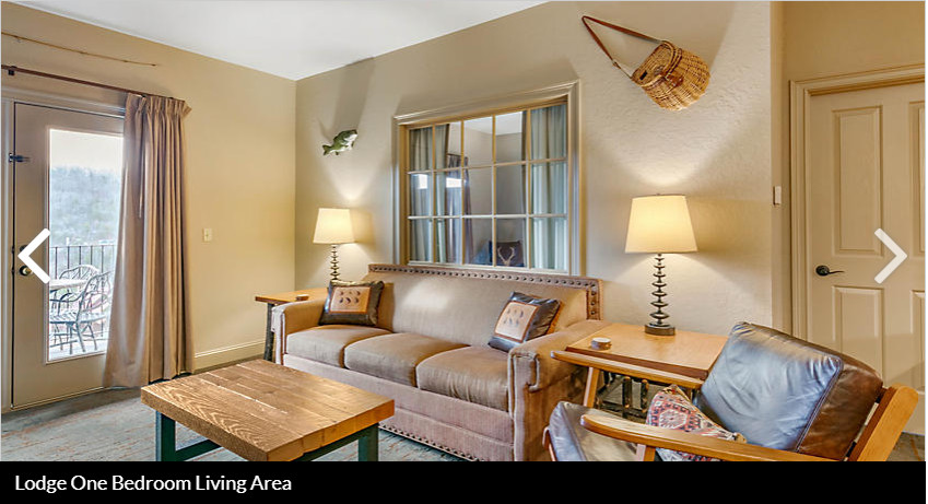 Wilderness Club Big Cedar Ridgedale MO 2-bedroom lodge – 3 nights 10/12-10/15