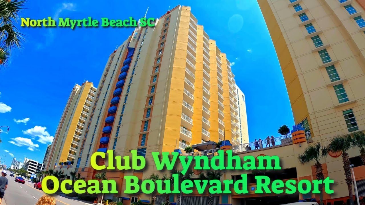 Wyndham Ocean Boulevard Myrtle Beach Vacation, Dec 20-27, 2 bdrm Oceanfront