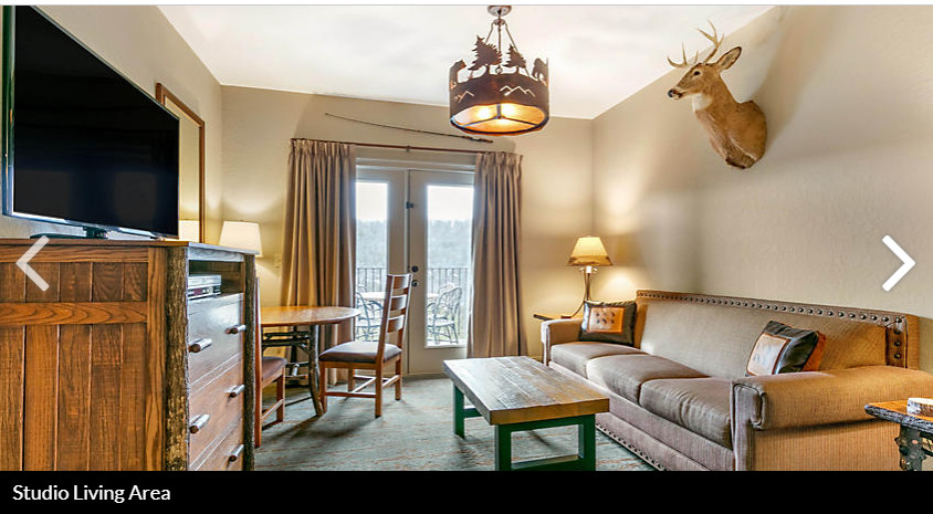 Wilderness Club Big Cedar Ridgedale MO 2-bedroom lodge – 3 nights 10/12-10/15