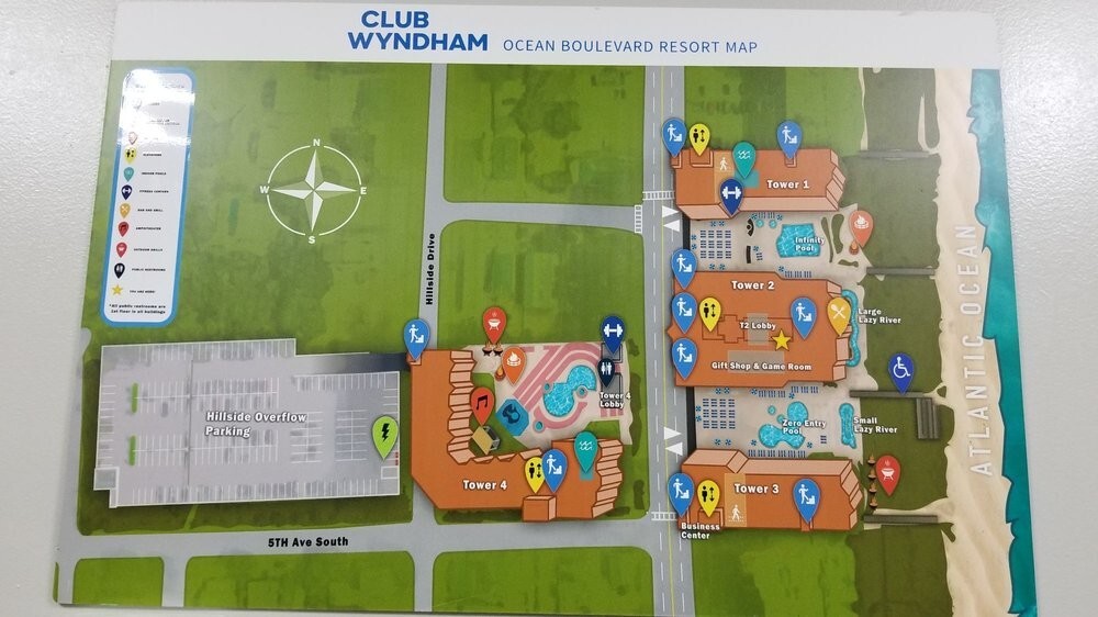 Wyndham Ocean Boulevard Myrtle Beach Vacation, Dec 20-27, 2 bdrm Oceanfront