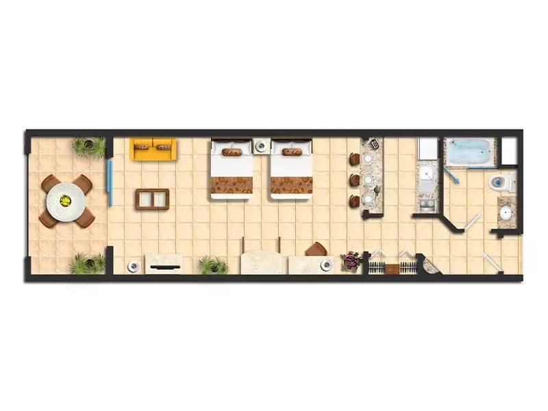 Villa del Palmar ~ Cabo San Lucas ~ Studio/Sleeps 2 ~ 7Nts Weekly Rentals 2026