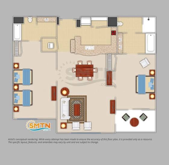 Marriott St. Thomas Frenchman’s Cove 2BR 2BA Spring Break March 15-22