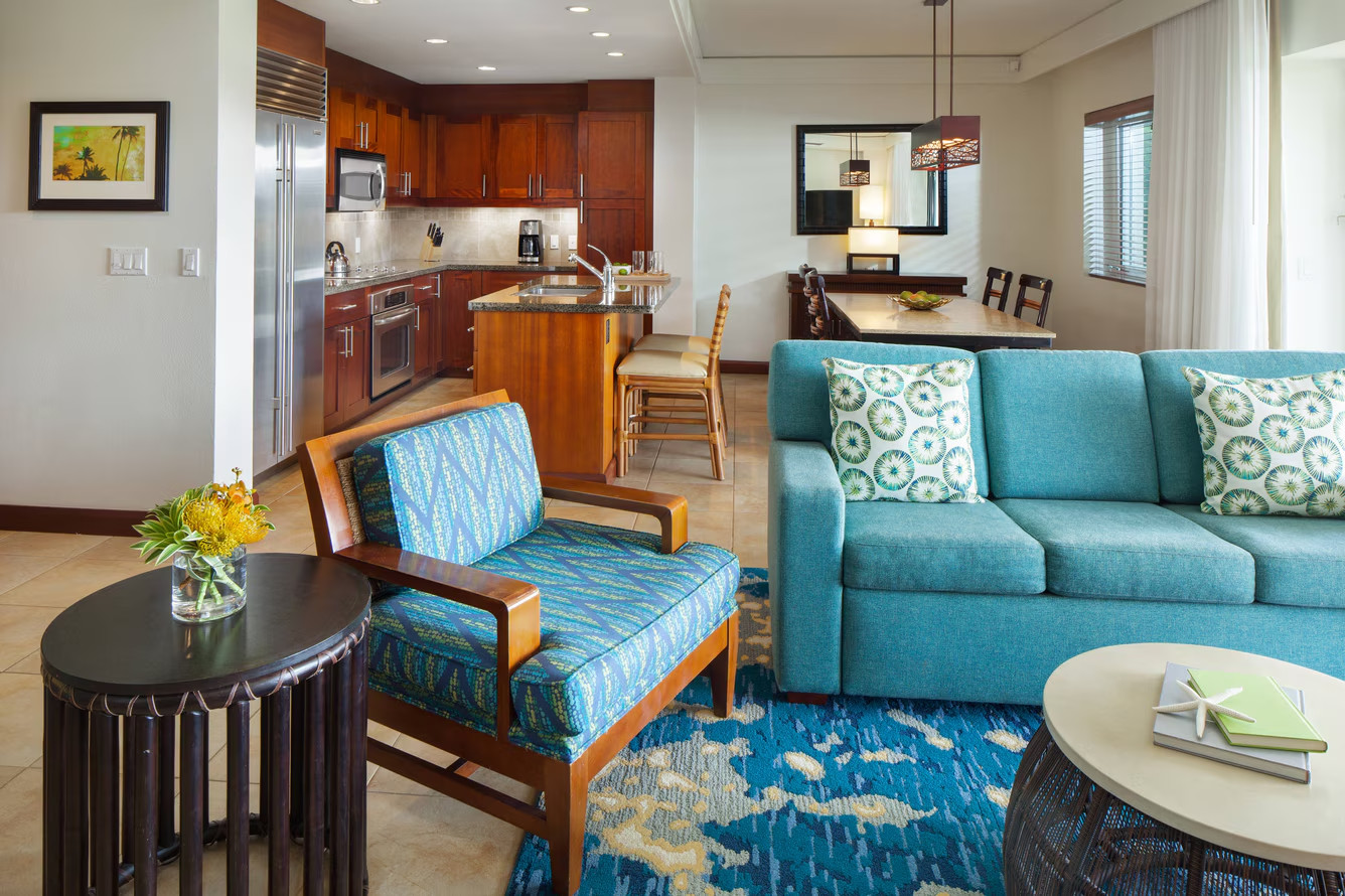 Marriott Kauai Lagoons Kalanipu’u Lihue Kauai Hawaii 3 BR 1 Night ANY YEAR Hotel