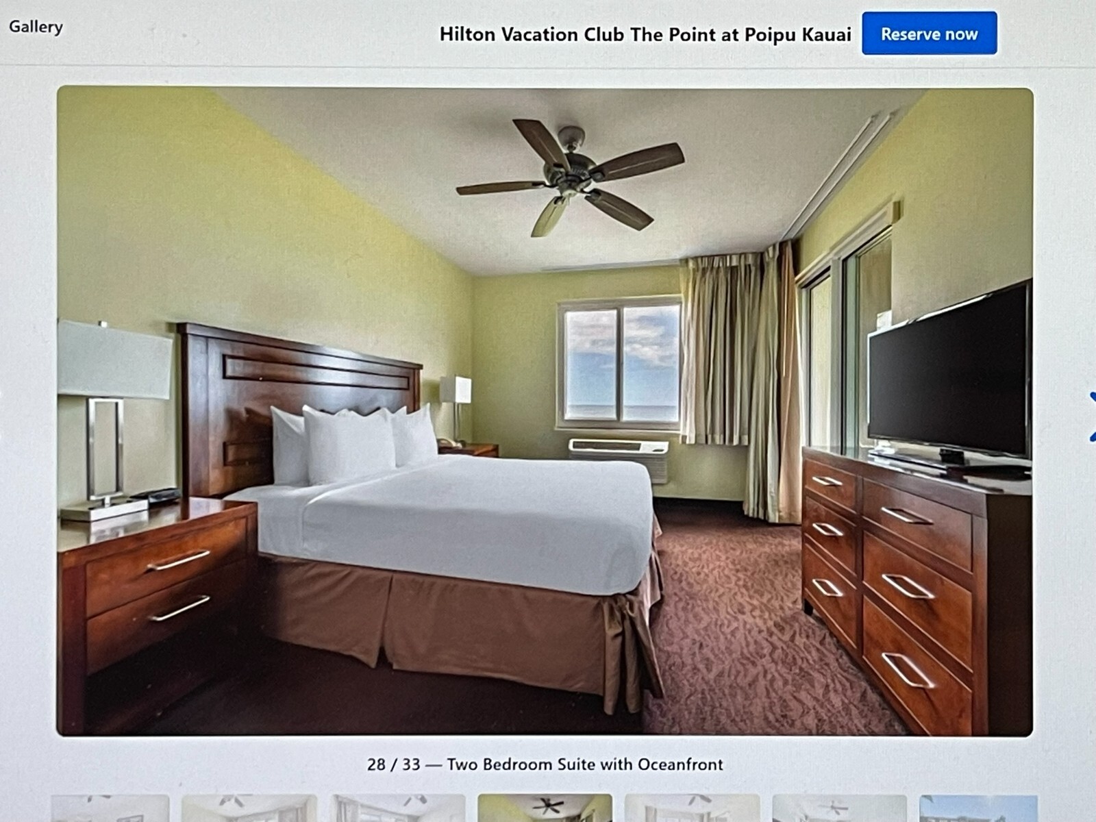 7-Night Stay at Hilton Vacation Club The Point at Poipu Kauai-Oceanfront 2 BedRm