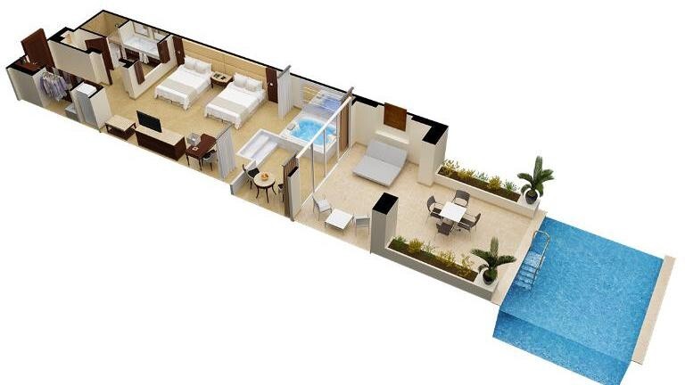 THE GRAND AT MOON PALACE/ MARGARITAVILLE/ THE FIVES & OTHER RESORTS IN CANCUN