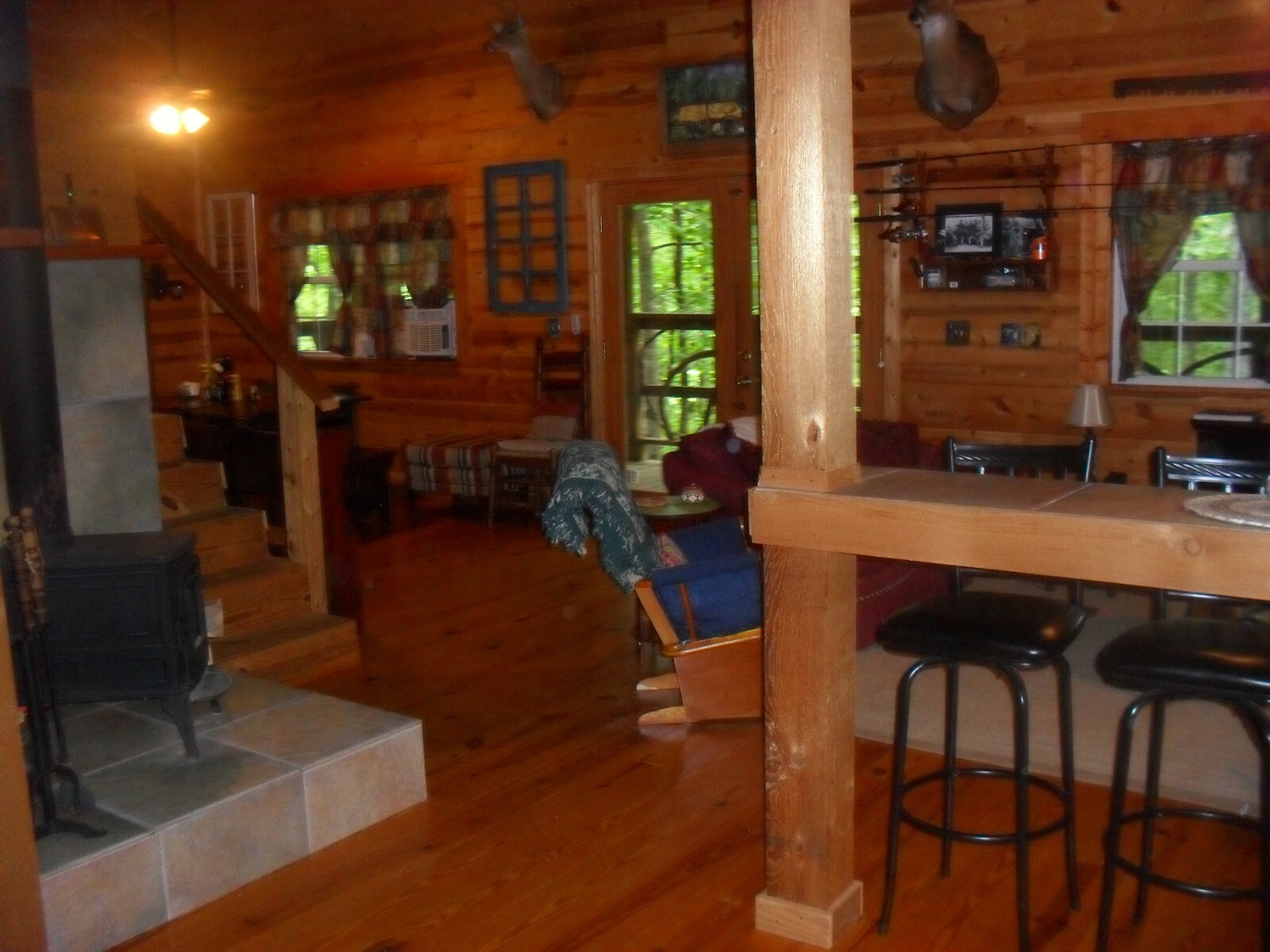 Georgia Mountain Cabin Rental Appalacian Trail,Waterfall,Wildlife,Wineries,Helen