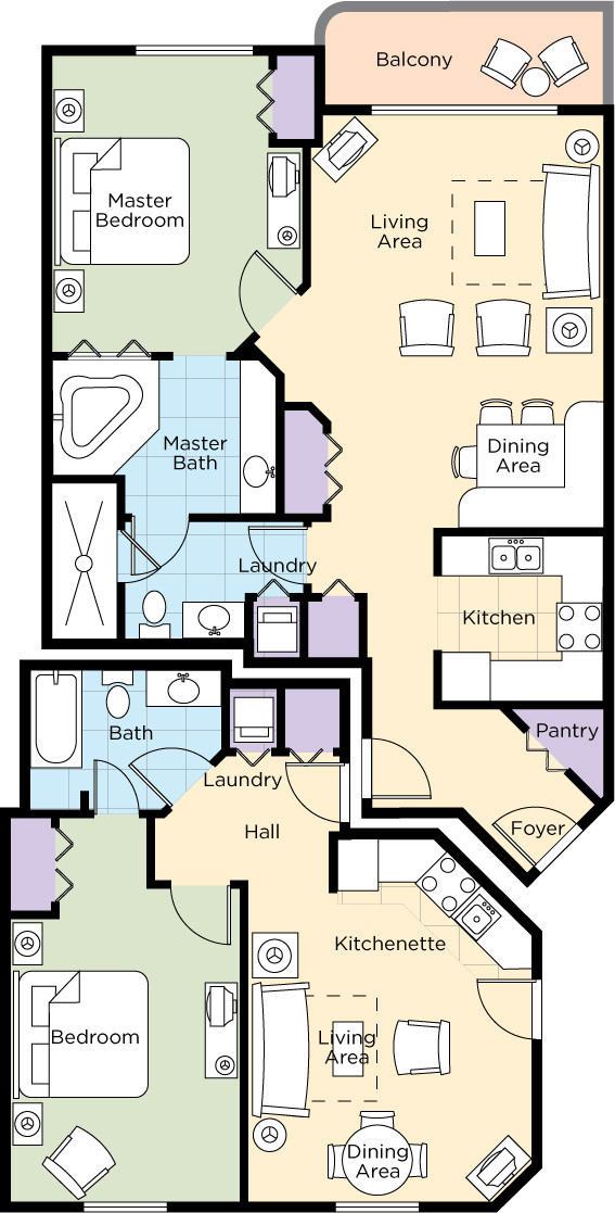 Ocean Walk Resort Daytona Beach FL 2 bdrm Wyndham