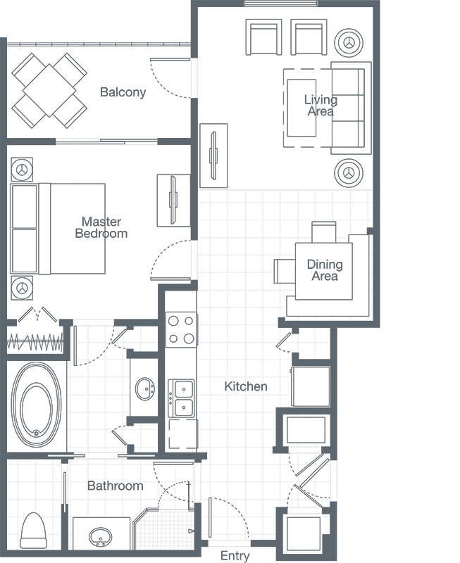 Sheraton Broadway Plantation. One-Bedroom Villa. Myrtle Beach, SC