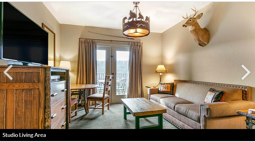 Wilderness Club Big Cedar Ridgedale MO 2-bedroom lodge – 3 nights 10/12-10/15