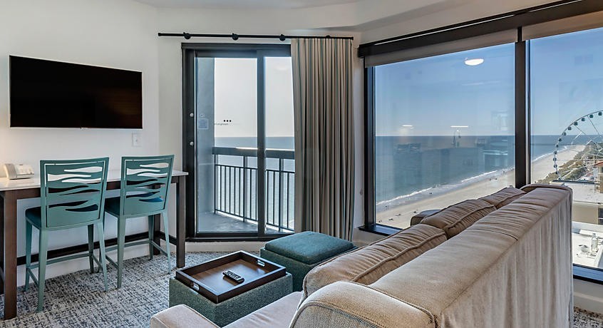 Myrtle Beach SeaGlass Tower Oceanfront Condo 1BR Deluxe Jul 5-9 2026 (4 Avail)