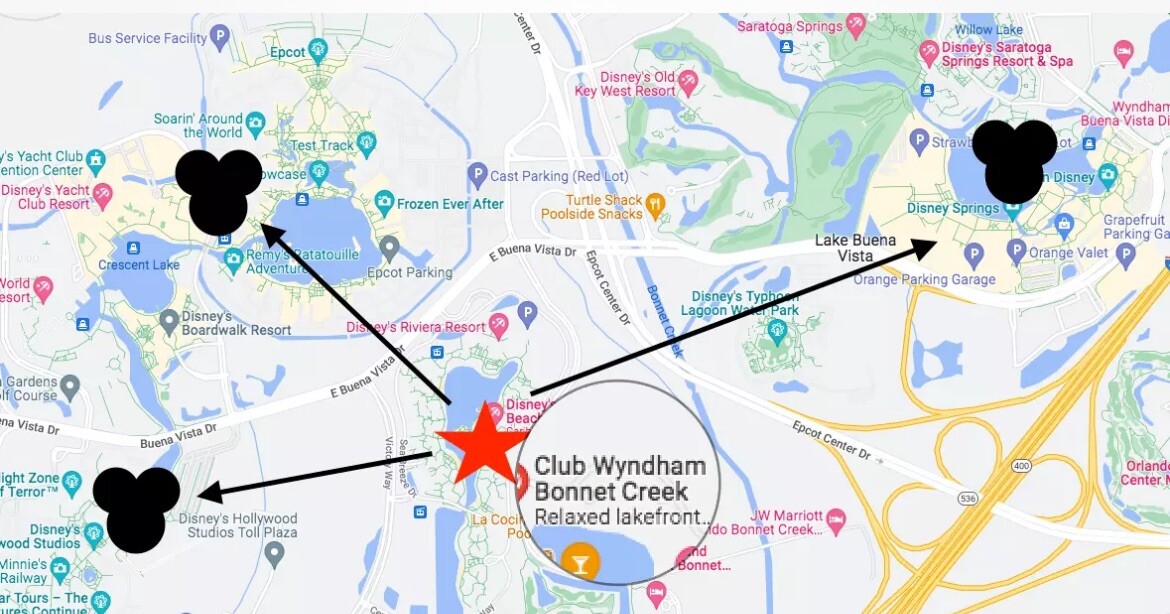 Wyndham Bonnet Creek Orlando Any Date -1 Bd – Jan To March 2025