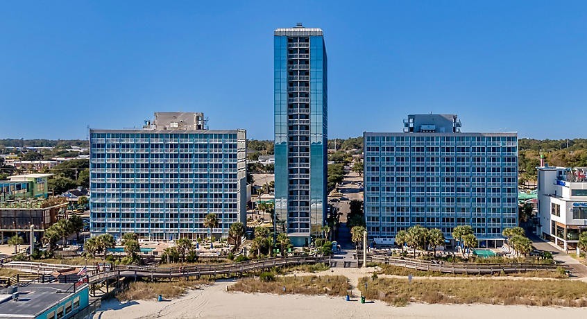 Myrtle Beach SeaGlass Tower Oceanfront Condo 1BR Deluxe Jul 5-9 2026 (4 Avail)